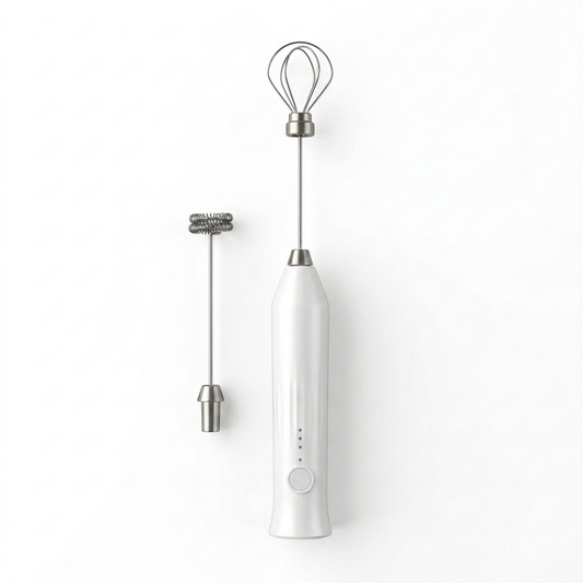 Mezclador Eléctrico Batidor Recargable Espumador Carga Usb