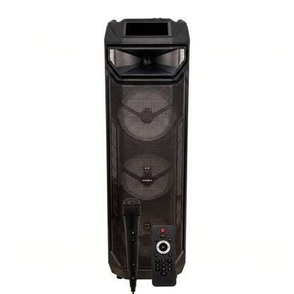 Parlante Bluetooth Master Sonic MS-3862BT Triple Woofer 8” 500W Recargable con Luces LED y TWS