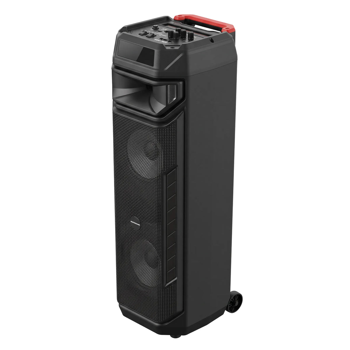 Parlante Bluetooth Master Sonic MS-3862BT Triple Woofer 8” 500W Recargable con Luces LED y TWS