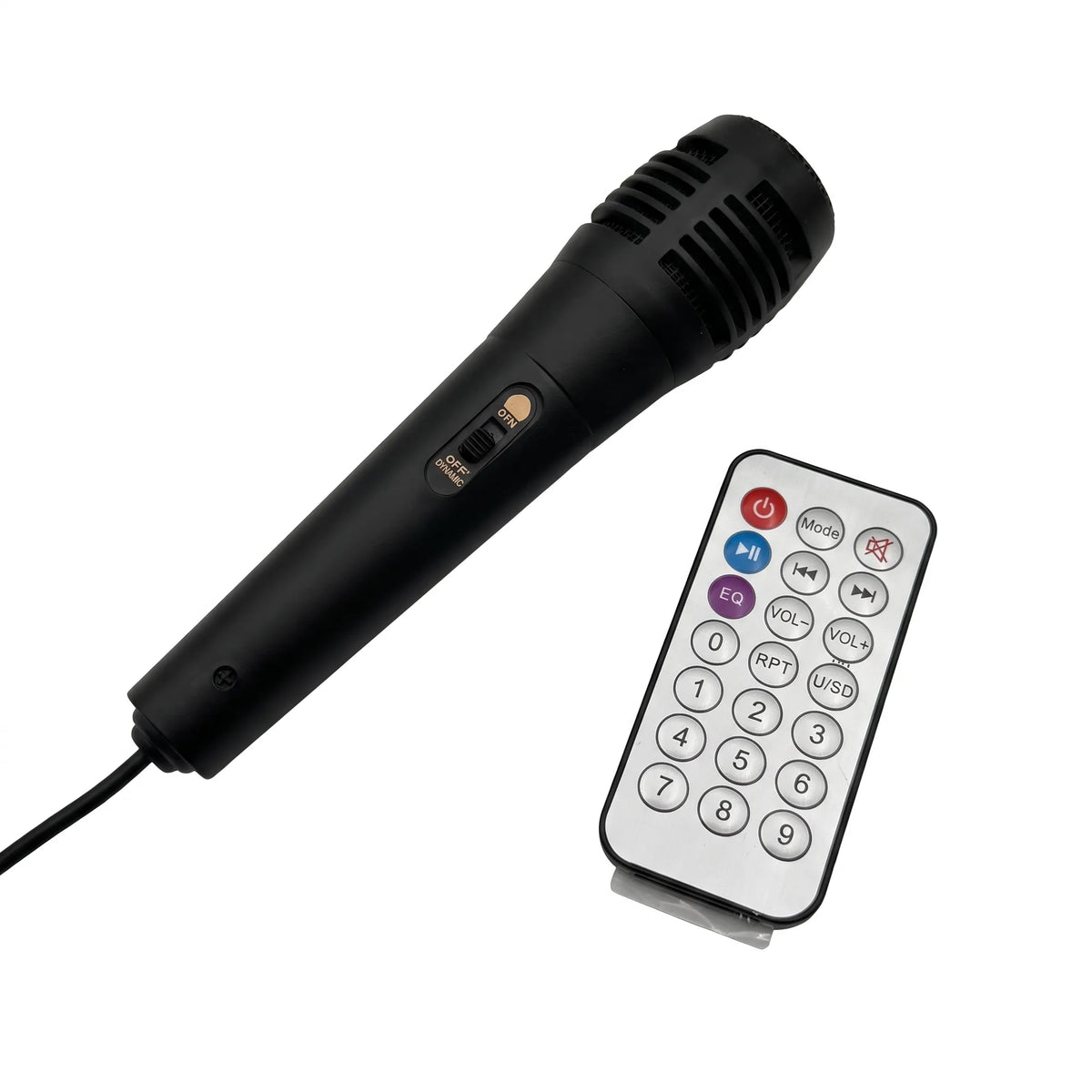 Parlante Bluetooth Master Sonic MS-854BT 8” Recargable con Luces LED, Radio FM y TWS