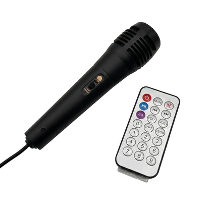 Parlante Bluetooth Master Sonic MS-854BT 8” Recargable con Luces LED, Radio FM y TWS