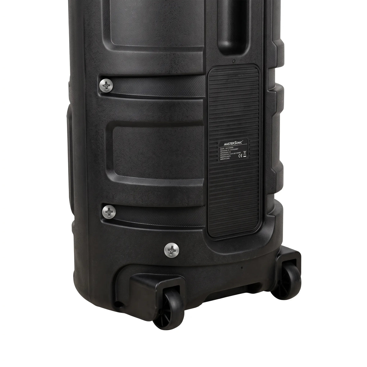Parlante Bluetooth Master Sonic MS-2842BT Doble Woofer 8” Recargable con Luces LED y Radio FM