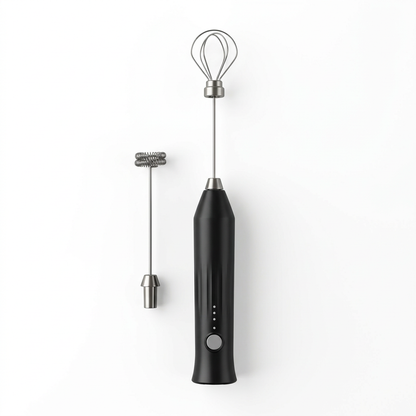 Mezclador Eléctrico Batidor Recargable Espumador Carga Usb