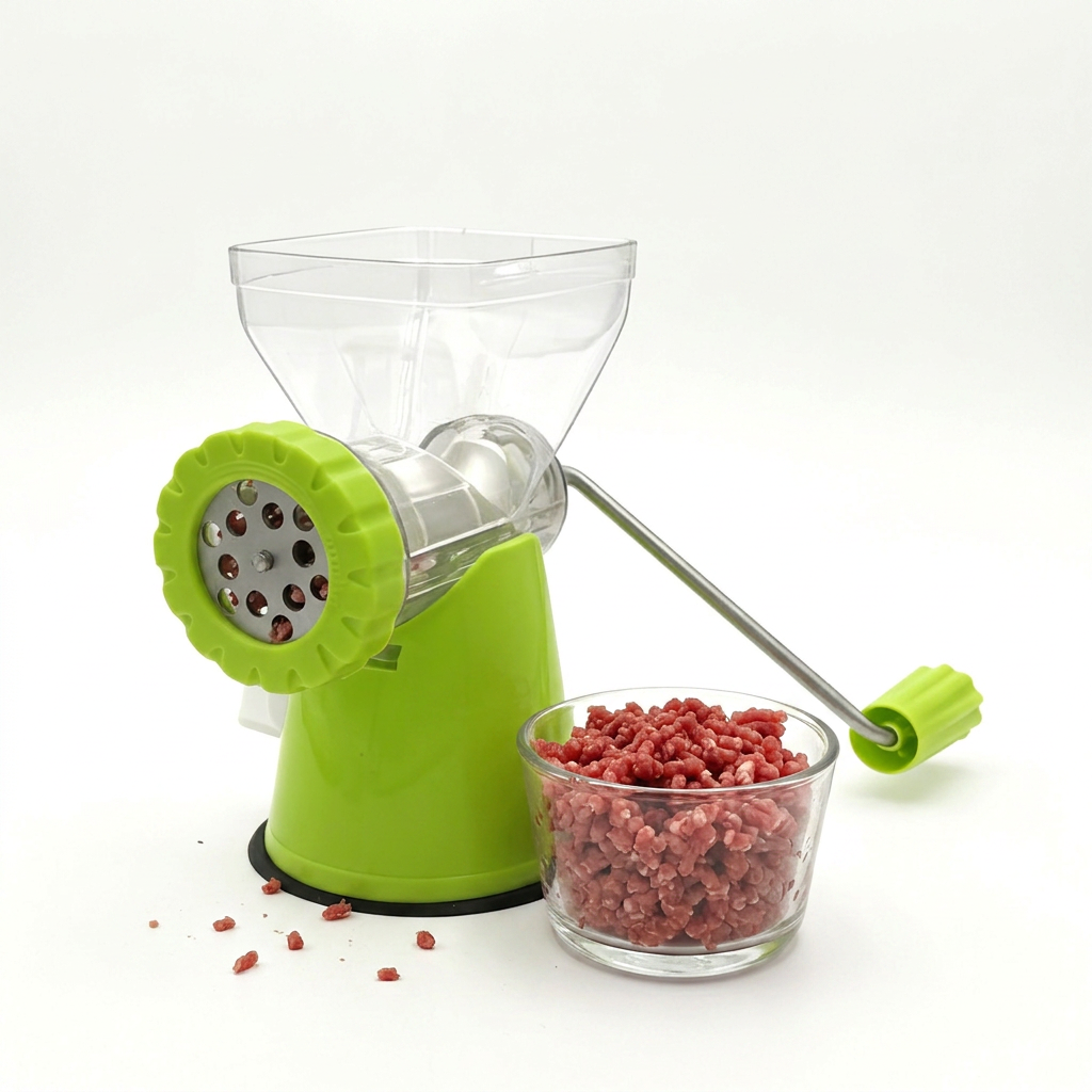 Molino Manual Carne Y Pollo Ideal Embutidos Acero Inoxidable